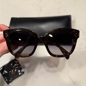 Celine Brown Tortoise Sunglasses